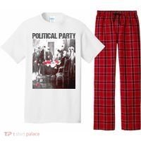 Political Party Shades & Red Cups Funny Political Pajama Set thumb 0