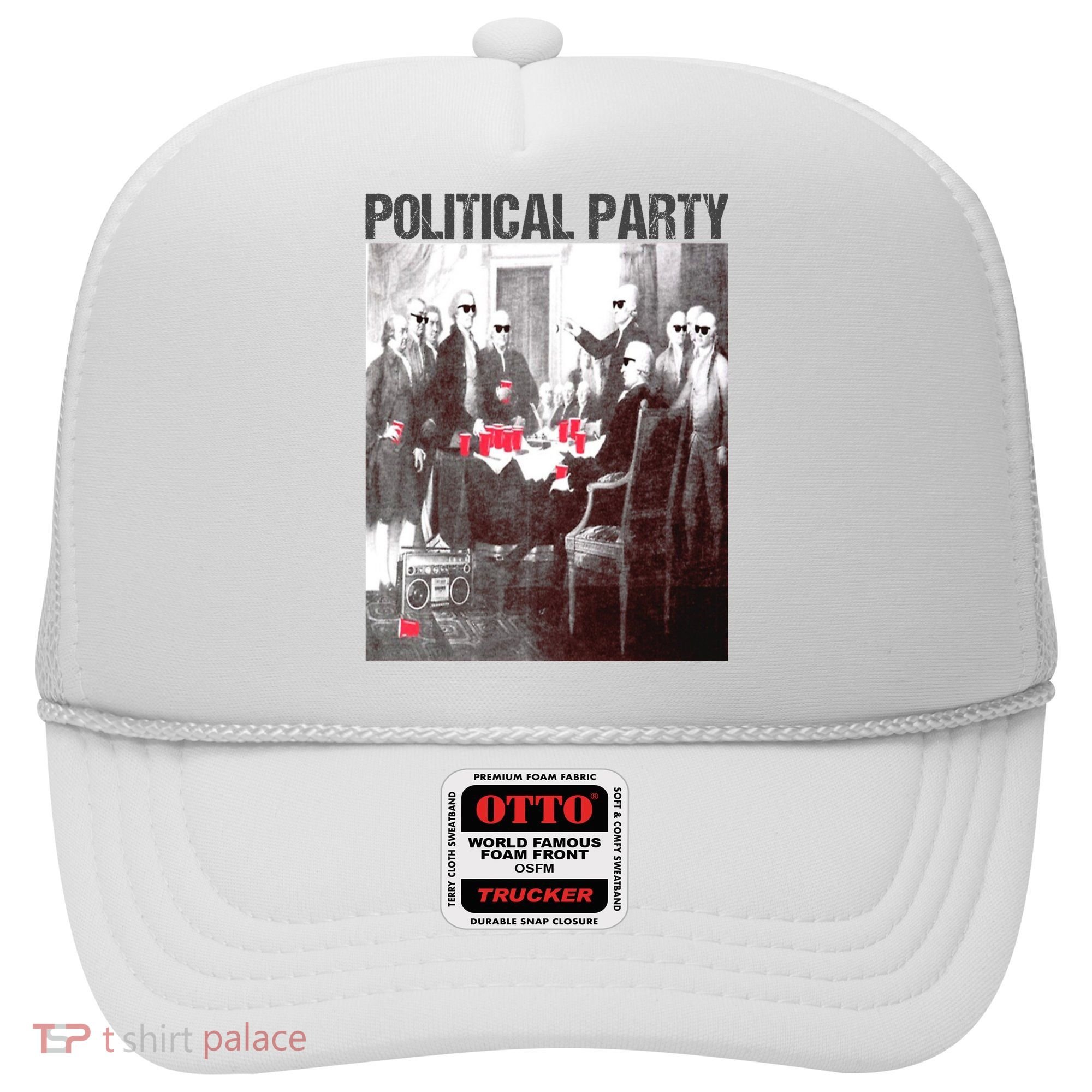 Political Party Shades & Red Cups Funny Political Hat