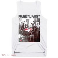 Political Party Shades & Red Cups Funny Political Tank Top thumb 0
