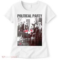 Political Party Shades & Red Cups Funny Political Women's T-Shirt thumb 0