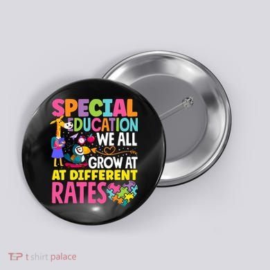 Paraeducator Paraprofessional SPED Teacher Special Education Button