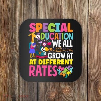 Paraeducator Paraprofessional SPED Teacher Special Education Coaster