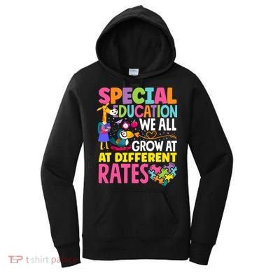 Paraeducator Paraprofessional SPED Teacher Special Education Women's Hoodie