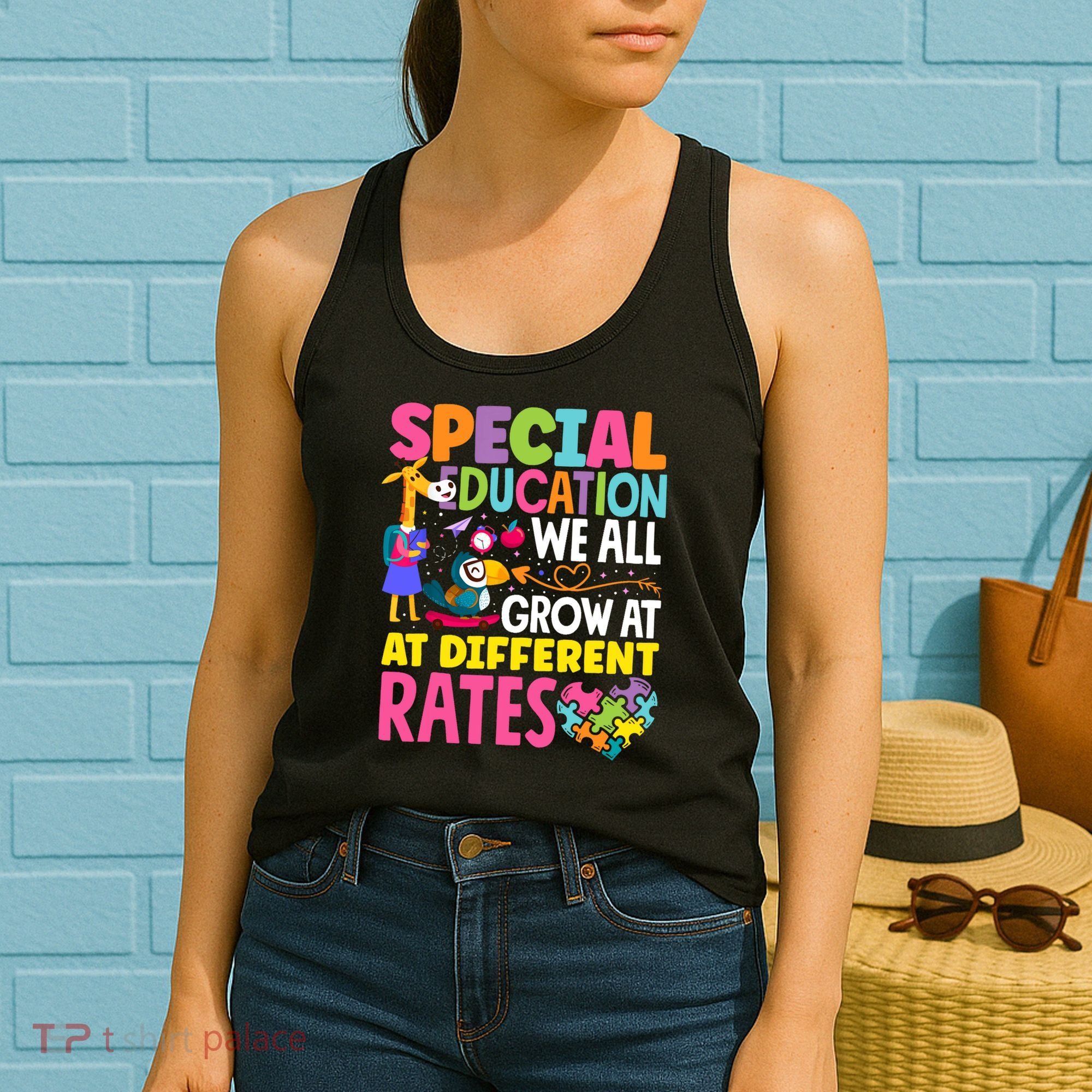 Paraeducator Paraprofessional SPED Teacher Special Education Women's Tank Top