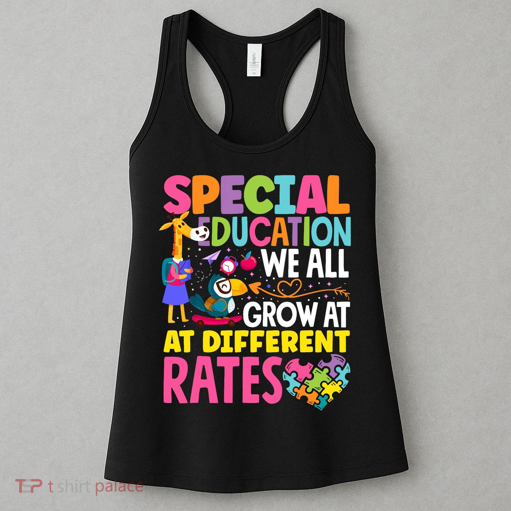 Paraeducator Paraprofessional SPED Teacher Special Education Women's Tank Top