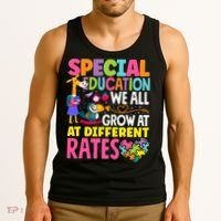Paraeducator Paraprofessional SPED Teacher Special Education Tank Top thumb 3