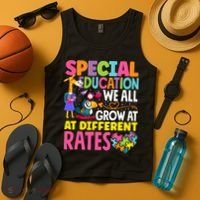 Paraeducator Paraprofessional SPED Teacher Special Education Tank Top thumb 4