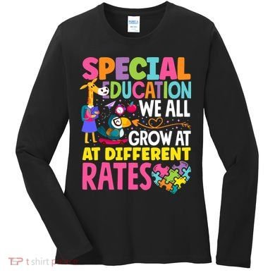 Paraeducator Paraprofessional SPED Teacher Special Education Women's Long Sleeve Shirt