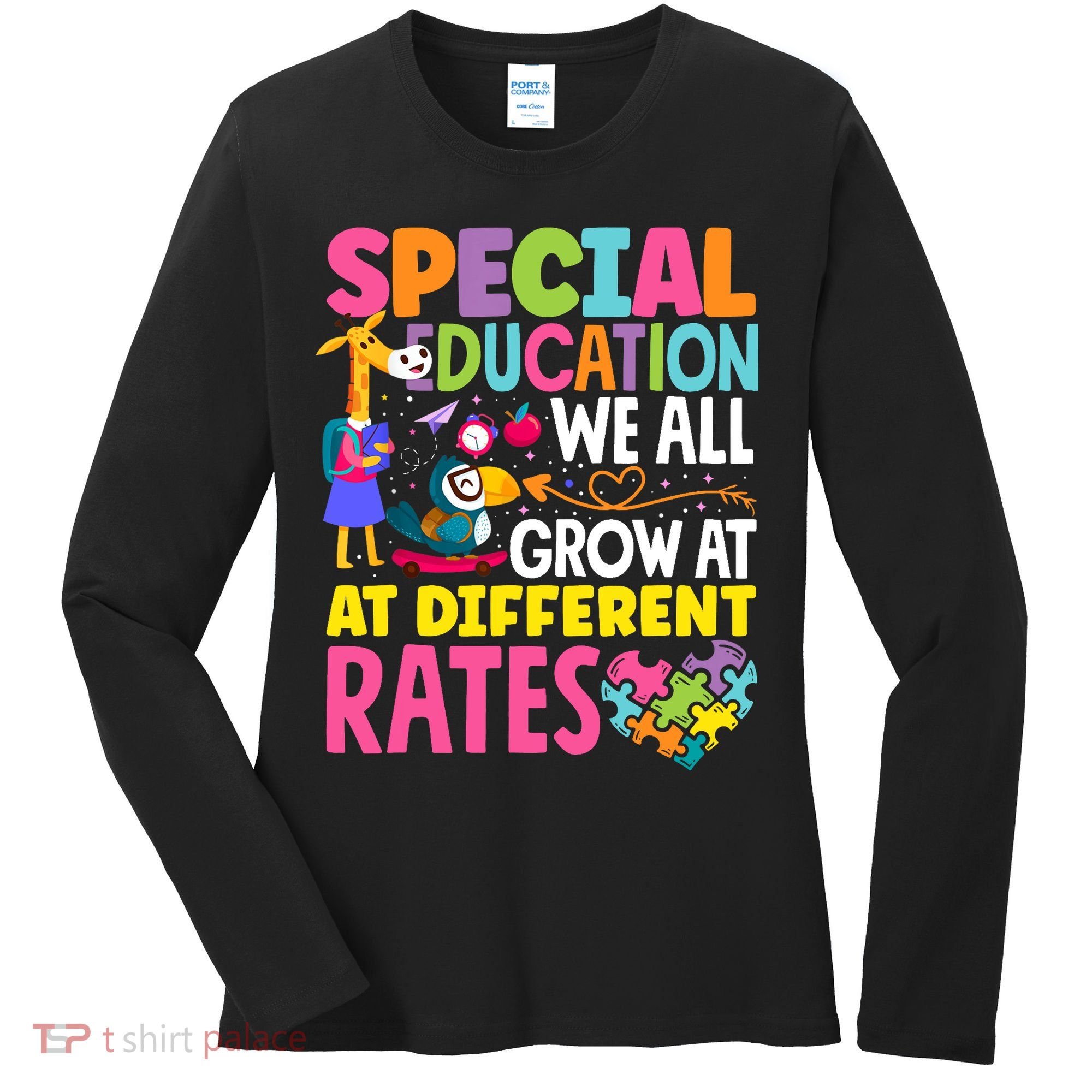 Paraeducator Paraprofessional SPED Teacher Special Education Women's Long Sleeve Shirt