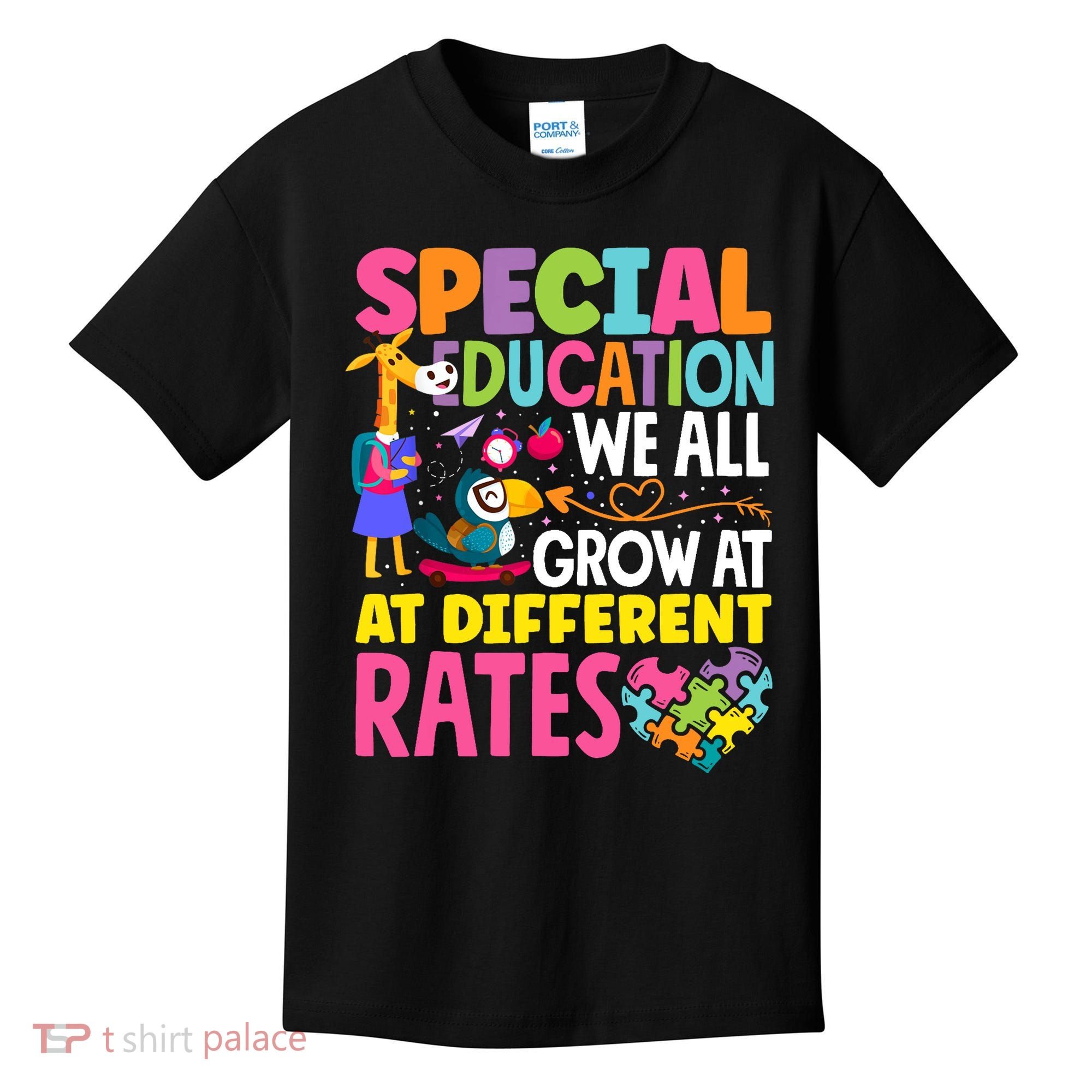 Paraeducator Paraprofessional SPED Teacher Special Education Kids T-Shirt