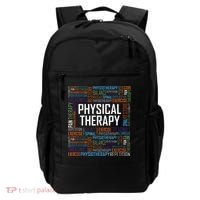 PT Physical Therapy Gift Words Therapist Month Backpack thumb 0