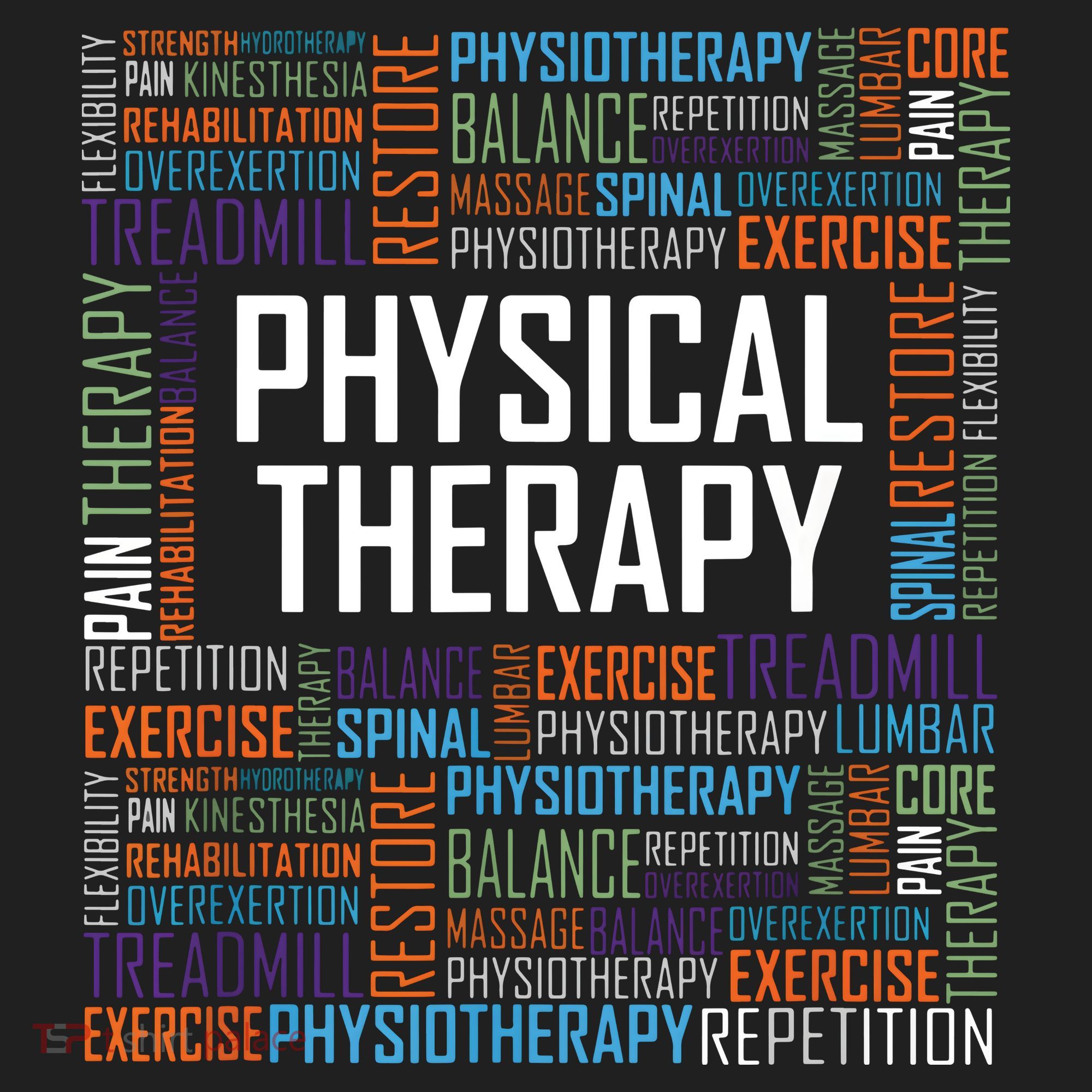 PT Physical Therapy Gift Words Therapist Month Tumbler