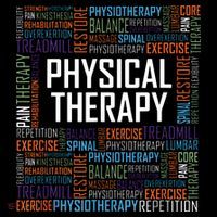 PT Physical Therapy Gift Words Therapist Month Ornament thumb 1