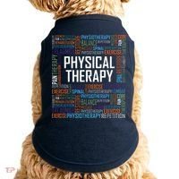 PT Physical Therapy Gift Words Therapist Month Doggie Tank thumb 0