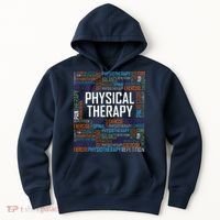 PT Physical Therapy Gift Words Therapist Month Hoodie thumb 0