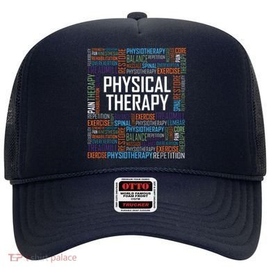 PT Physical Therapy Gift Words Therapist Month Hat