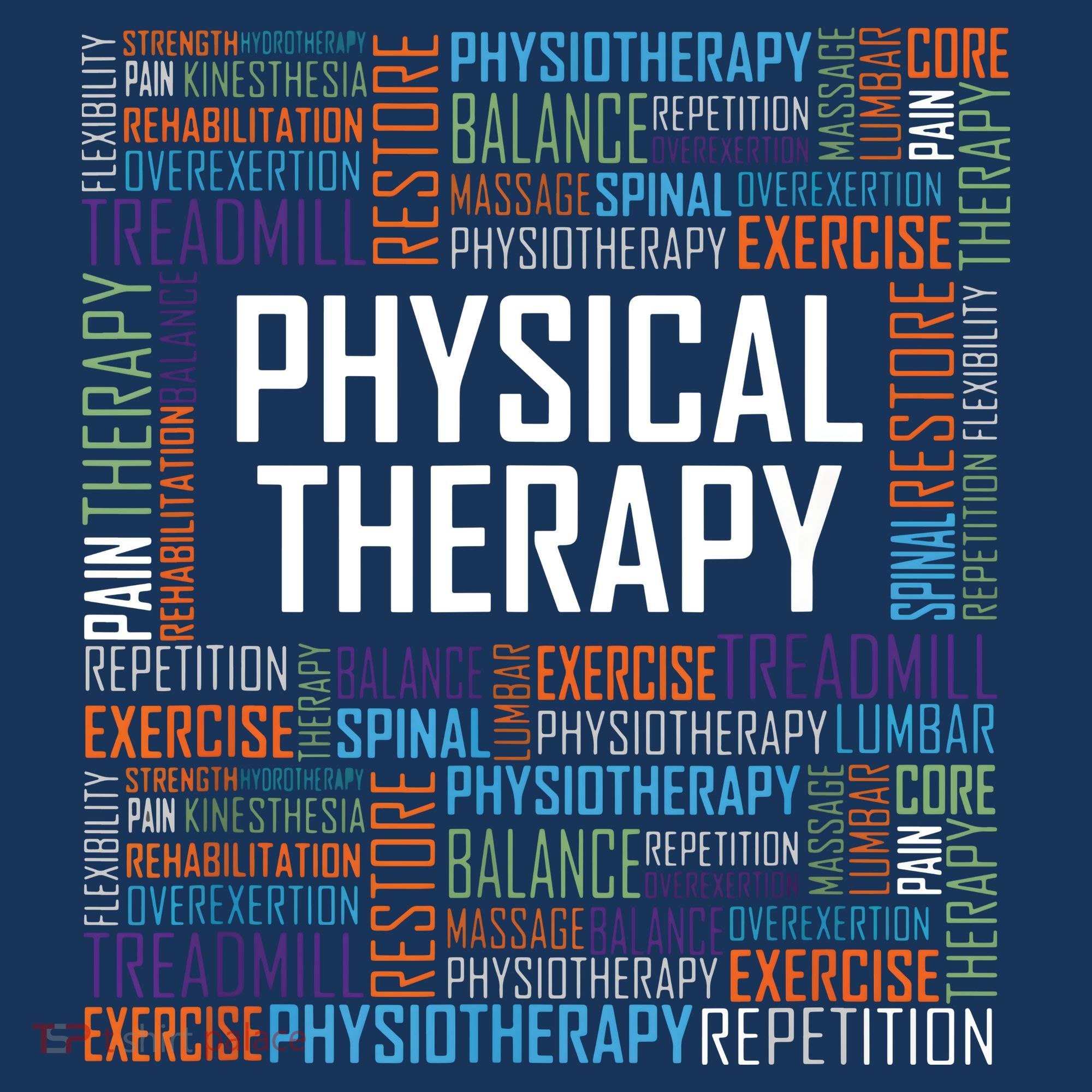 PT Physical Therapy Gift Words Therapist Month Visor
