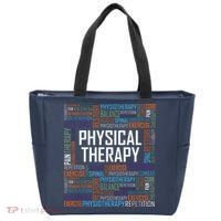 PT Physical Therapy Gift Words Therapist Month Tote Bag thumb 0
