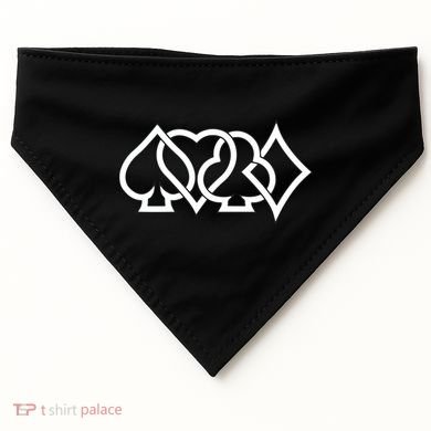 Poker Player Texas Hold'Em Poker USA-Made Doggie Bandana