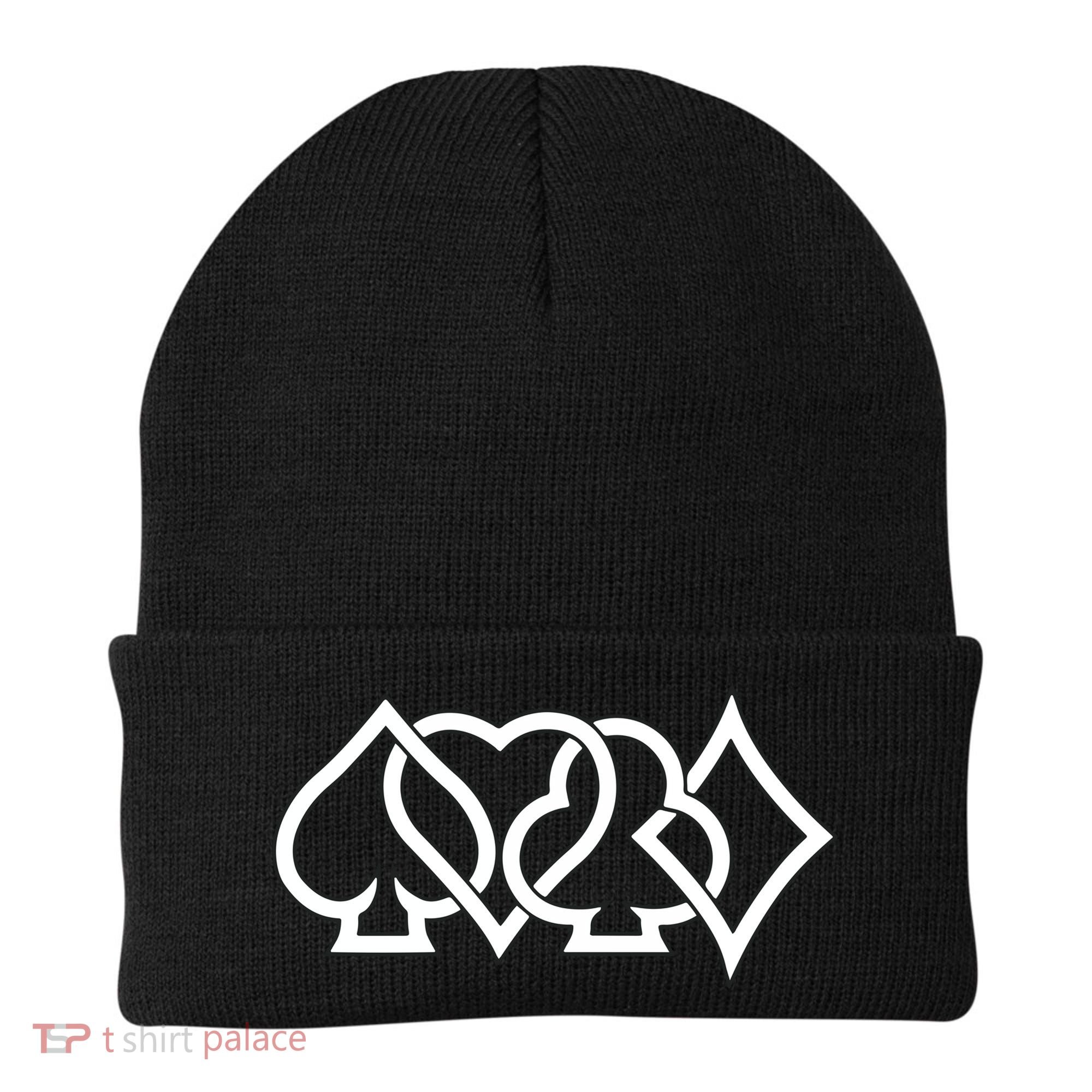 Poker Player Texas Hold'Em Poker Beanie