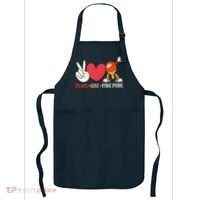 Ping Pong Table Tennis Paddle Peace Love Ping Pong Apron thumb 0
