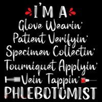 Phlebotomist Phlebotomy Technician Funny Nurse Clinical Women's Hoodie thumb 2