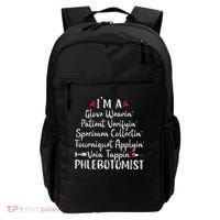 Phlebotomist Phlebotomy Technician Funny Nurse Clinical Backpack thumb 0