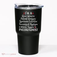 Phlebotomist Phlebotomy Technician Funny Nurse Clinical Tumbler thumb 0