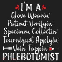 Phlebotomist Phlebotomy Technician Funny Nurse Clinical Golf Towel thumb 3