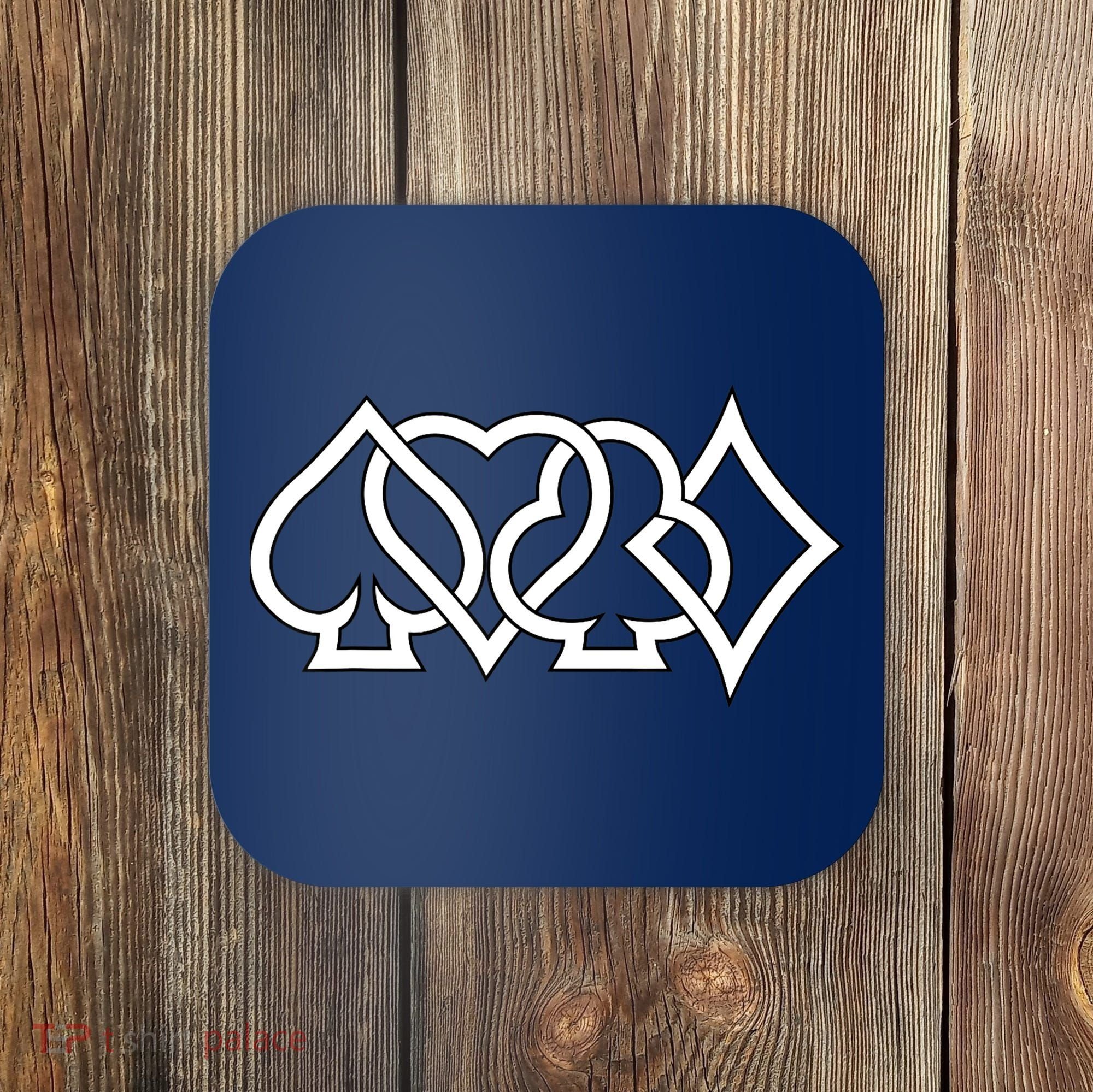Poker Player Texas Hold'Em Poker Coaster