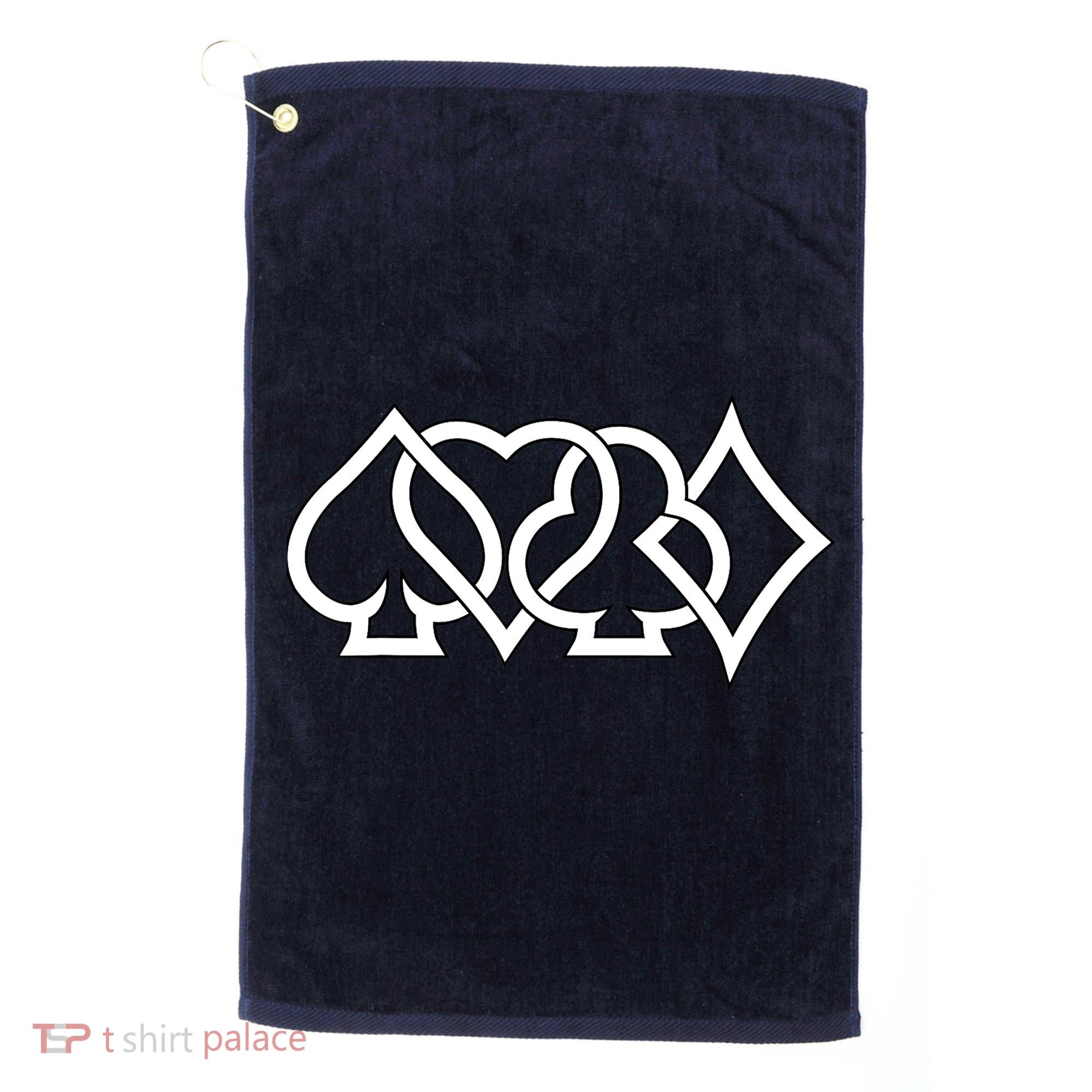 Poker Player Texas Hold'Em Poker Golf Towel