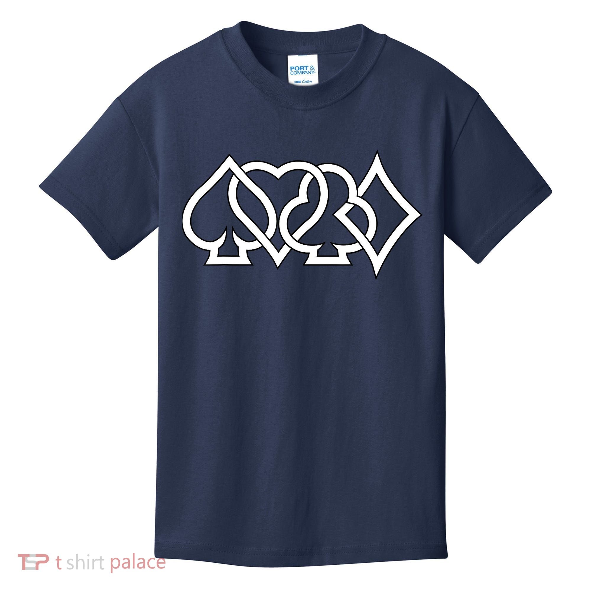 Poker Player Texas Hold'Em Poker Kids T-Shirt