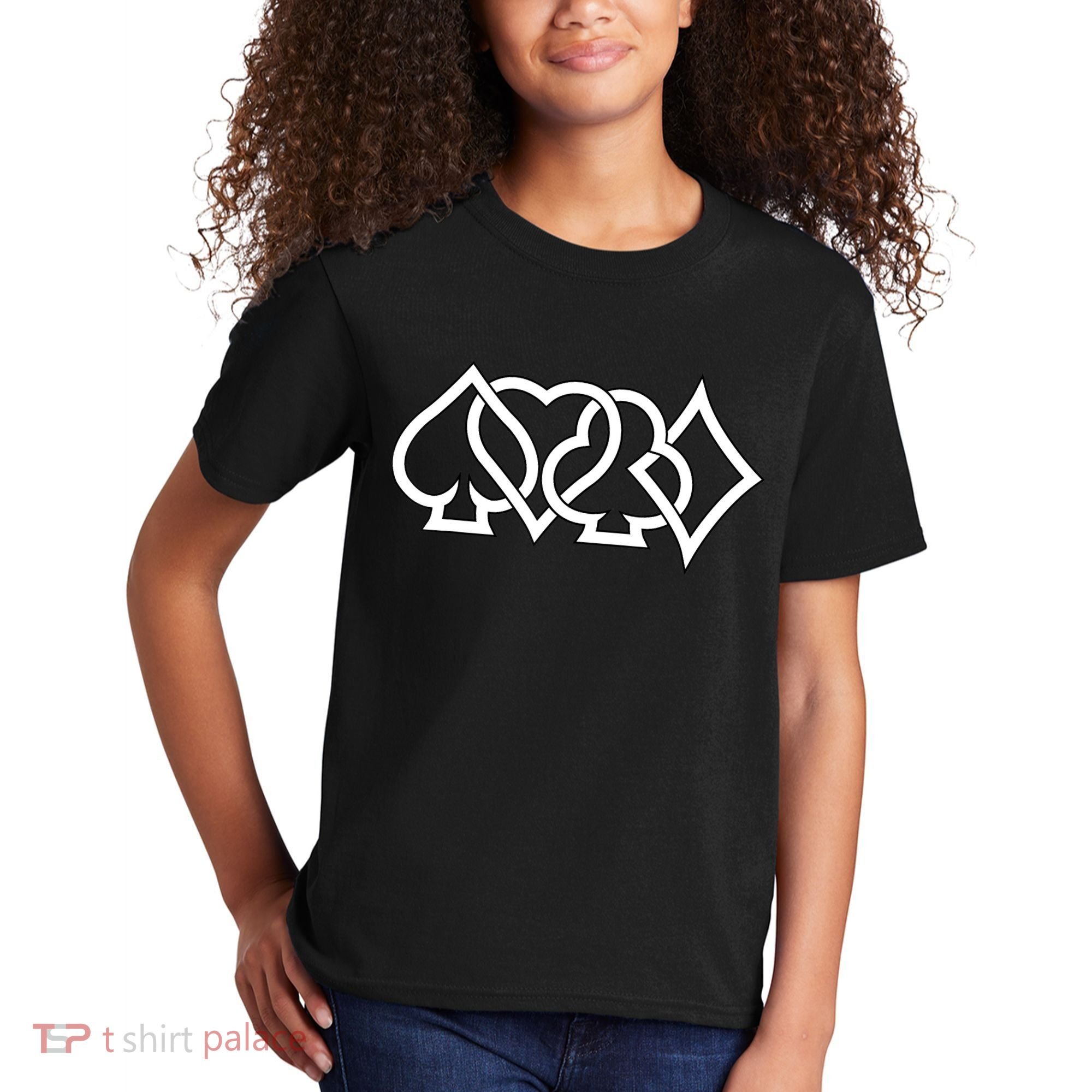 Poker Player Texas Hold'Em Poker Kids T-Shirt