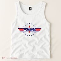 Propaganda Political Top Gun Tank Top thumb 2