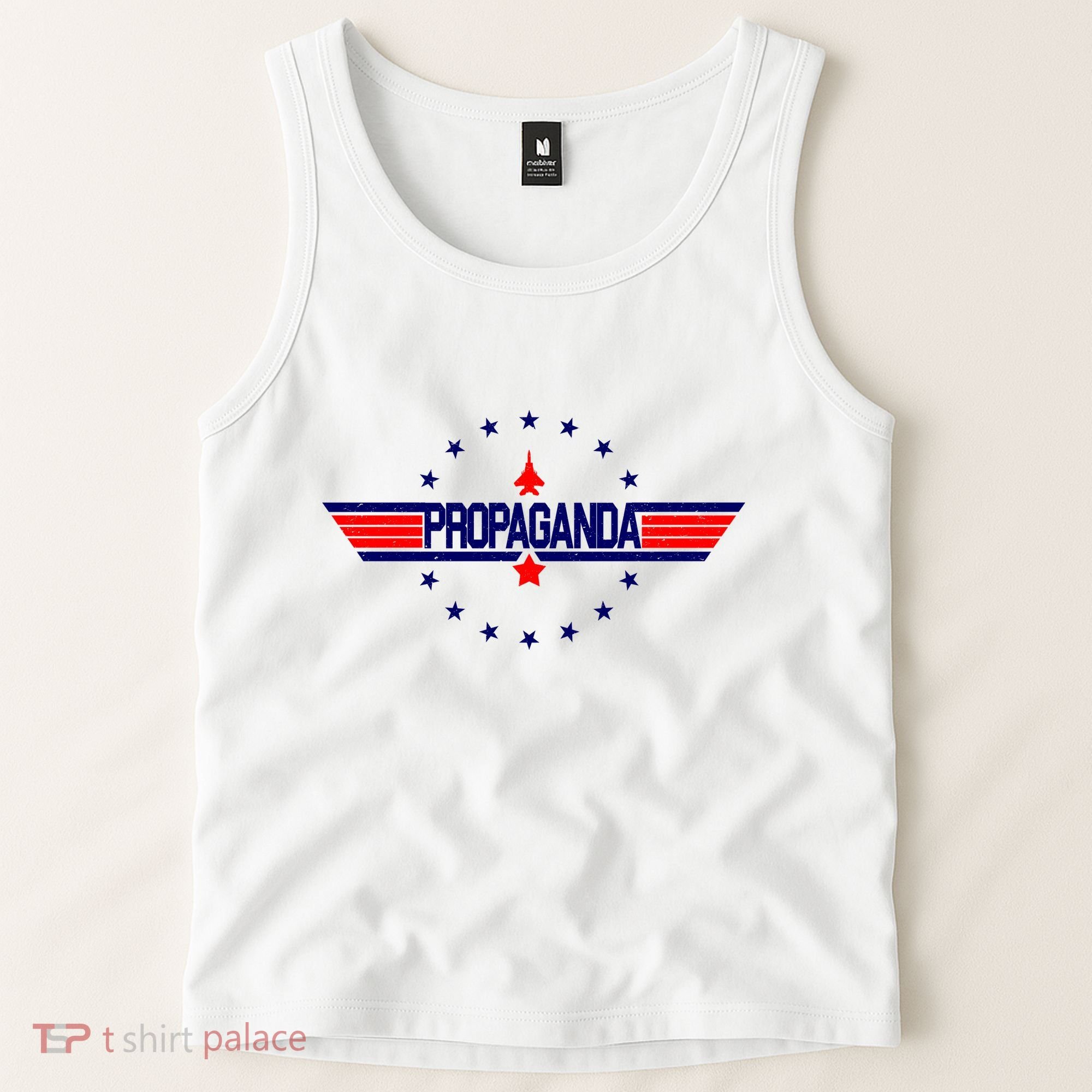 Propaganda Political Top Gun Tank Top
