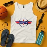 Propaganda Political Top Gun Tank Top thumb 4
