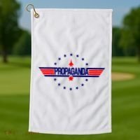 Propaganda Political Top Gun Golf Towel thumb 1