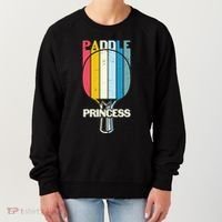 Paddle Princess Table Tennis Mom Funny Ping Pong Cute Gift Women's Sweatshirt thumb 0