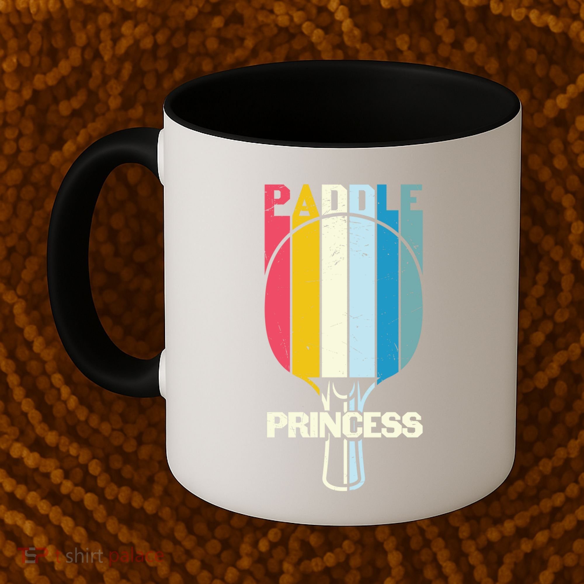Paddle Princess Table Tennis Mom Funny Ping Pong Cute Gift Coffee Mug