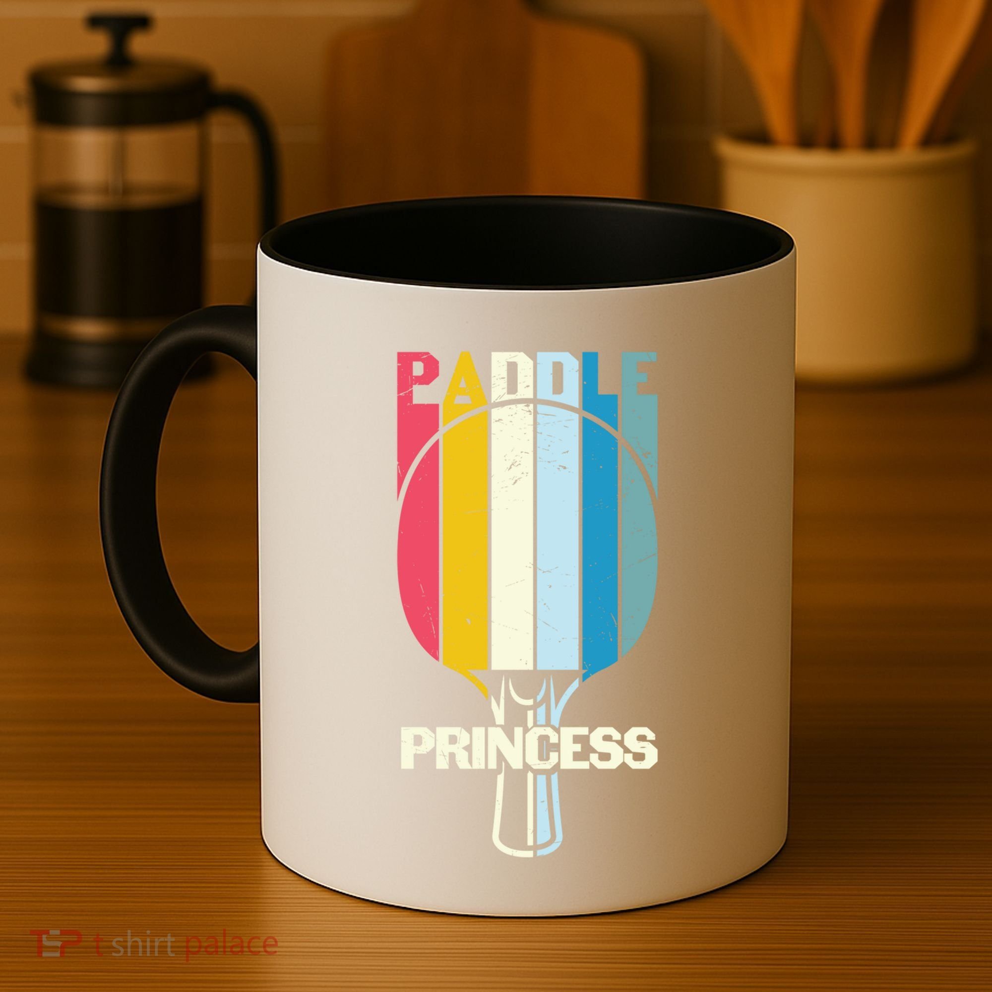 Paddle Princess Table Tennis Mom Funny Ping Pong Cute Gift Coffee Mug