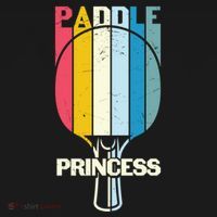 Paddle Princess Table Tennis Mom Funny Ping Pong Cute Gift Women's Hoodie thumb 2