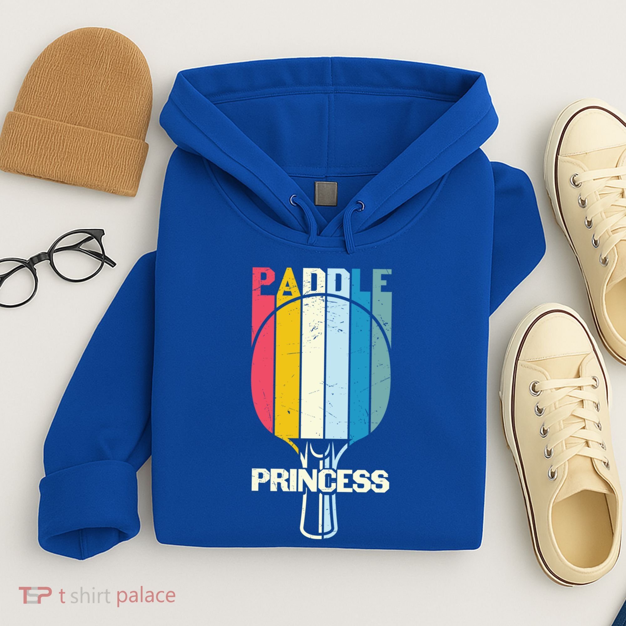 Paddle Princess Table Tennis Mom Funny Ping Pong Cute Gift Hoodie