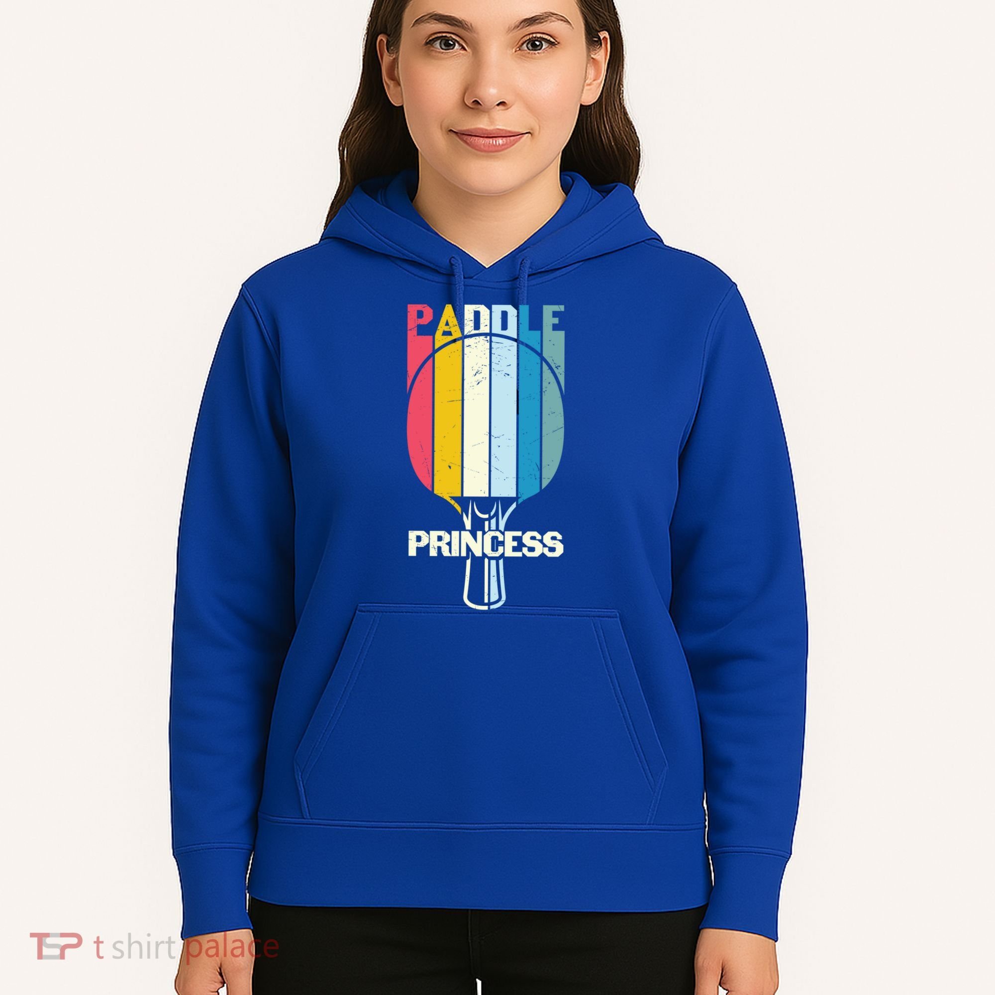 Paddle Princess Table Tennis Mom Funny Ping Pong Cute Gift Hoodie