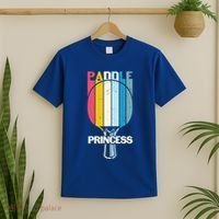 Paddle Princess Table Tennis Mom Funny Ping Pong Cute Gift T-Shirt thumb 2