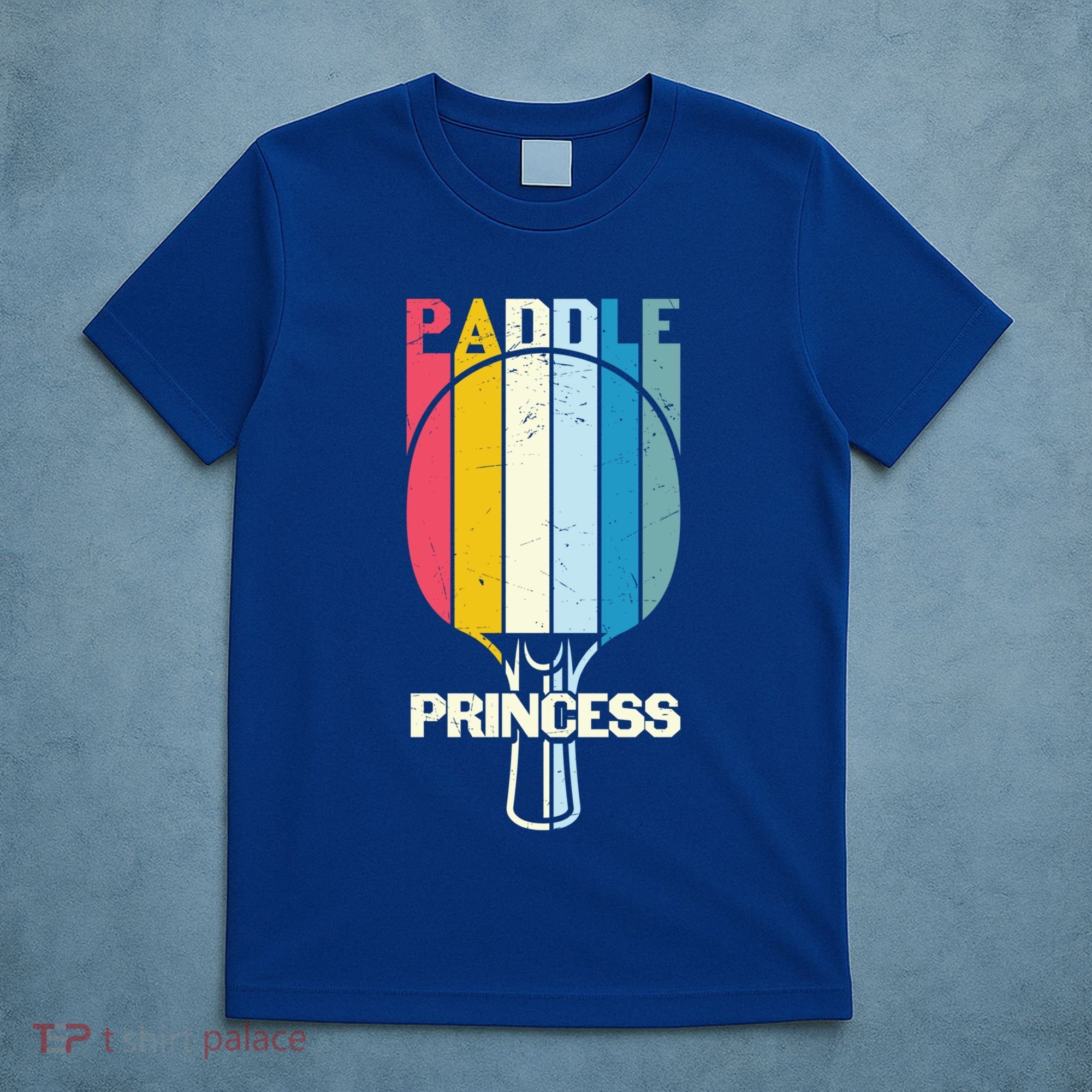 Paddle Princess Table Tennis Mom Funny Ping Pong Cute Gift T-Shirt
