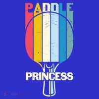 Paddle Princess Table Tennis Mom Funny Ping Pong Cute Gift T-Shirt thumb 7