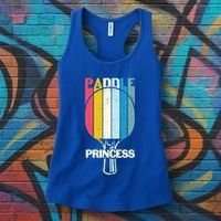 Paddle Princess Table Tennis Mom Funny Ping Pong Cute Gift Women's Tank Top thumb 3