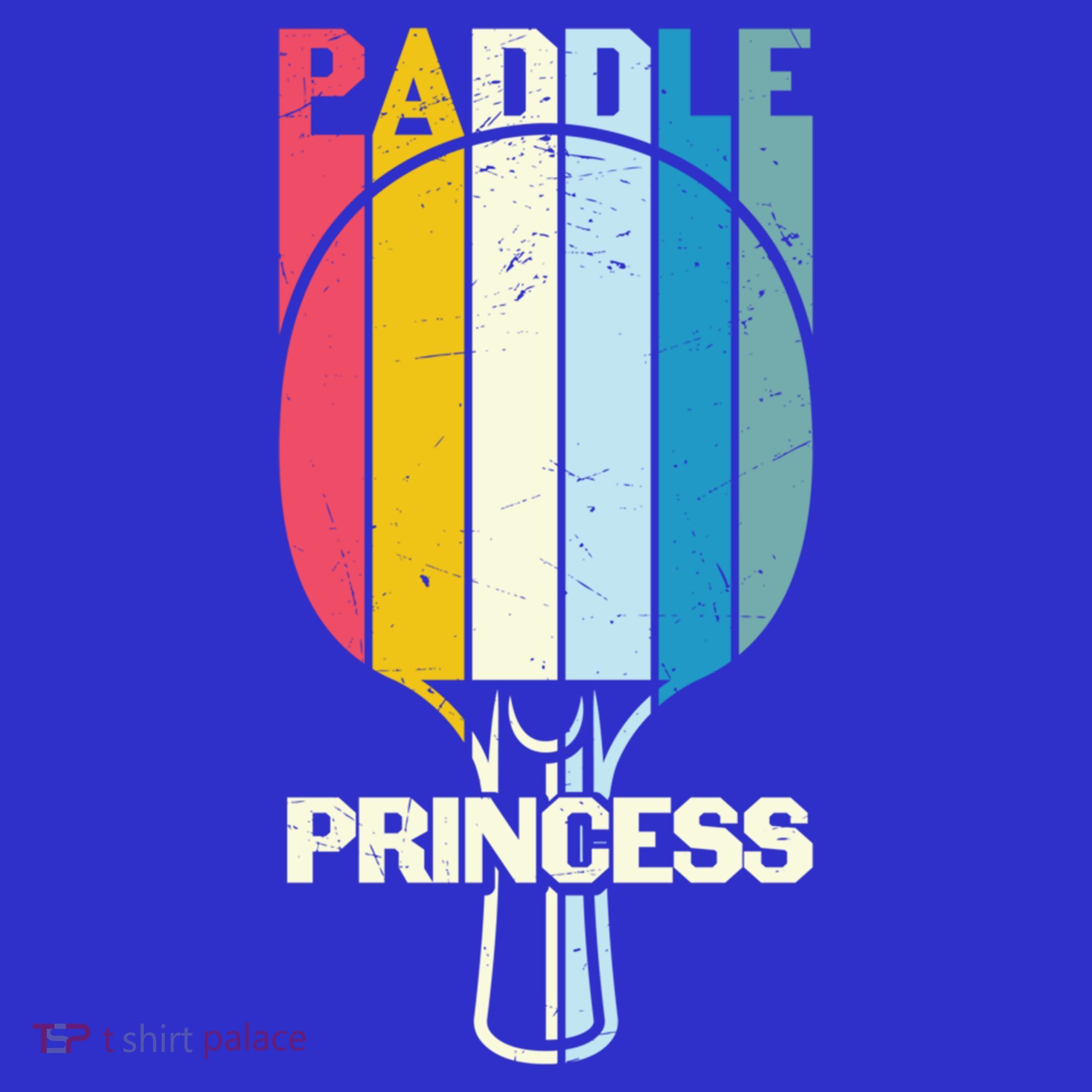 Paddle Princess Table Tennis Mom Funny Ping Pong Cute Gift Women's Tank Top
