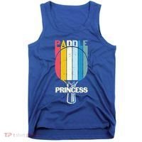 Paddle Princess Table Tennis Mom Funny Ping Pong Cute Gift Tank Top thumb 0