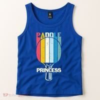 Paddle Princess Table Tennis Mom Funny Ping Pong Cute Gift Tank Top thumb 2
